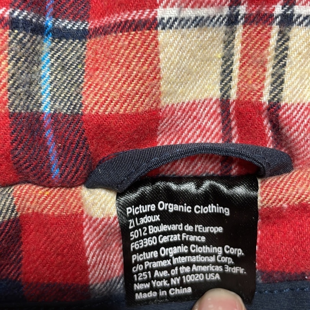 Picture Organic Women’s Navy Blue and White Hooded Snow Jacket, size small - Picture 12 of 15